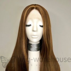 Synthetic wig  Long Straight -  Bronze Bombshell