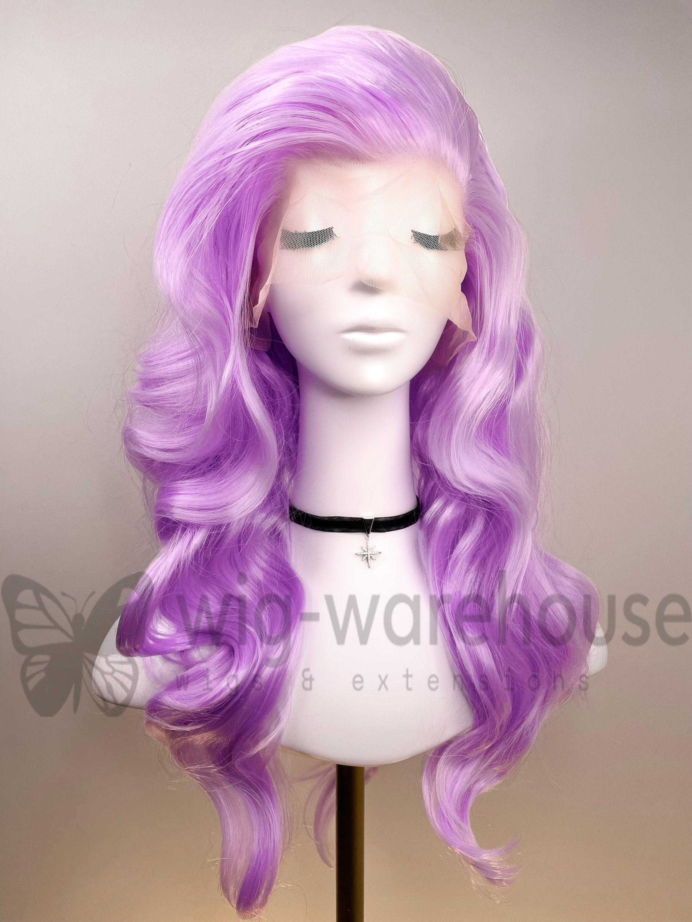 White purple wig sale
