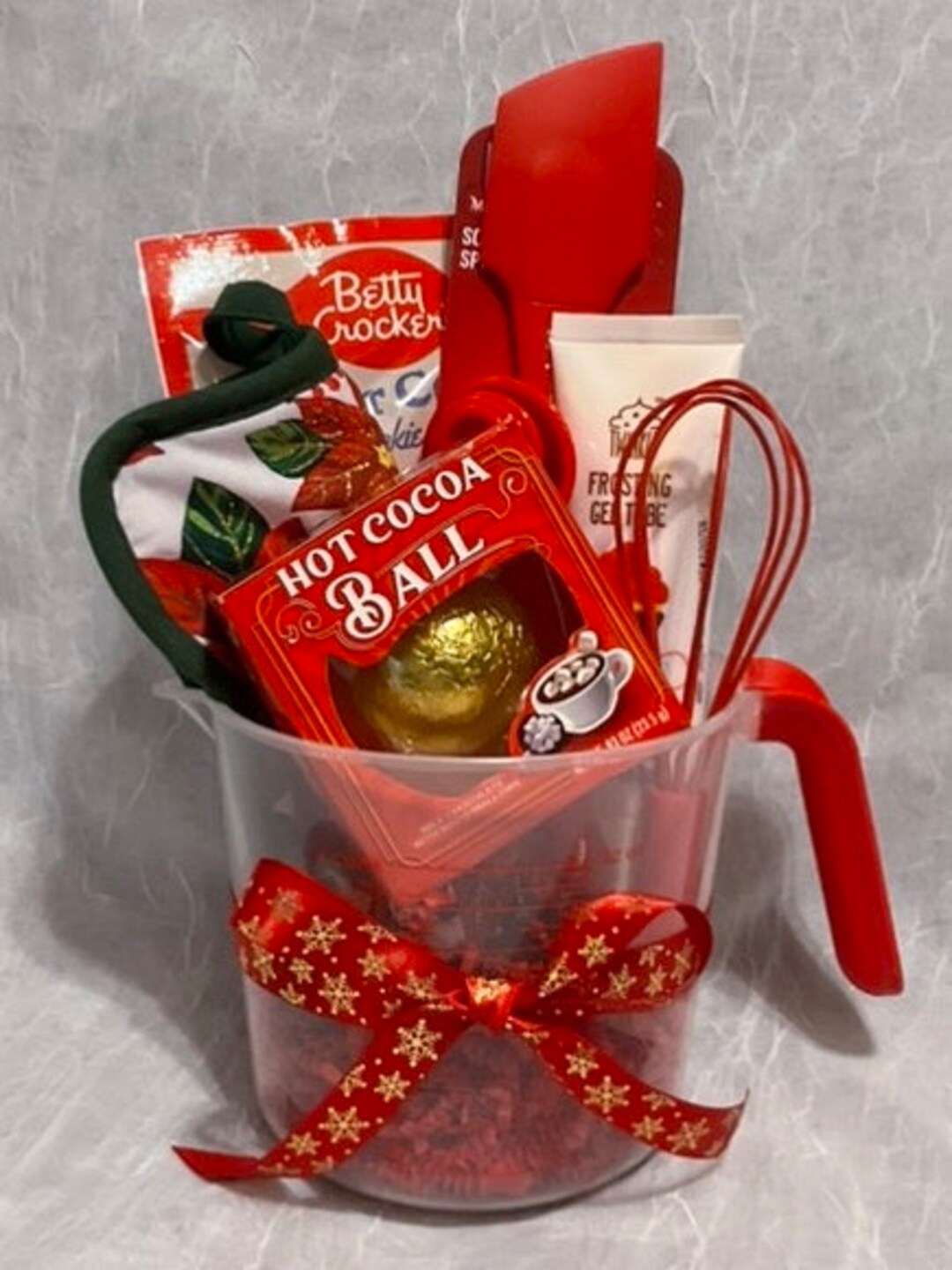 Baking Lover Gift Baking Basket, Brownie or Cookie Mix Etsy