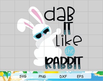 Download Dabbing Bunny Shirt Etsy