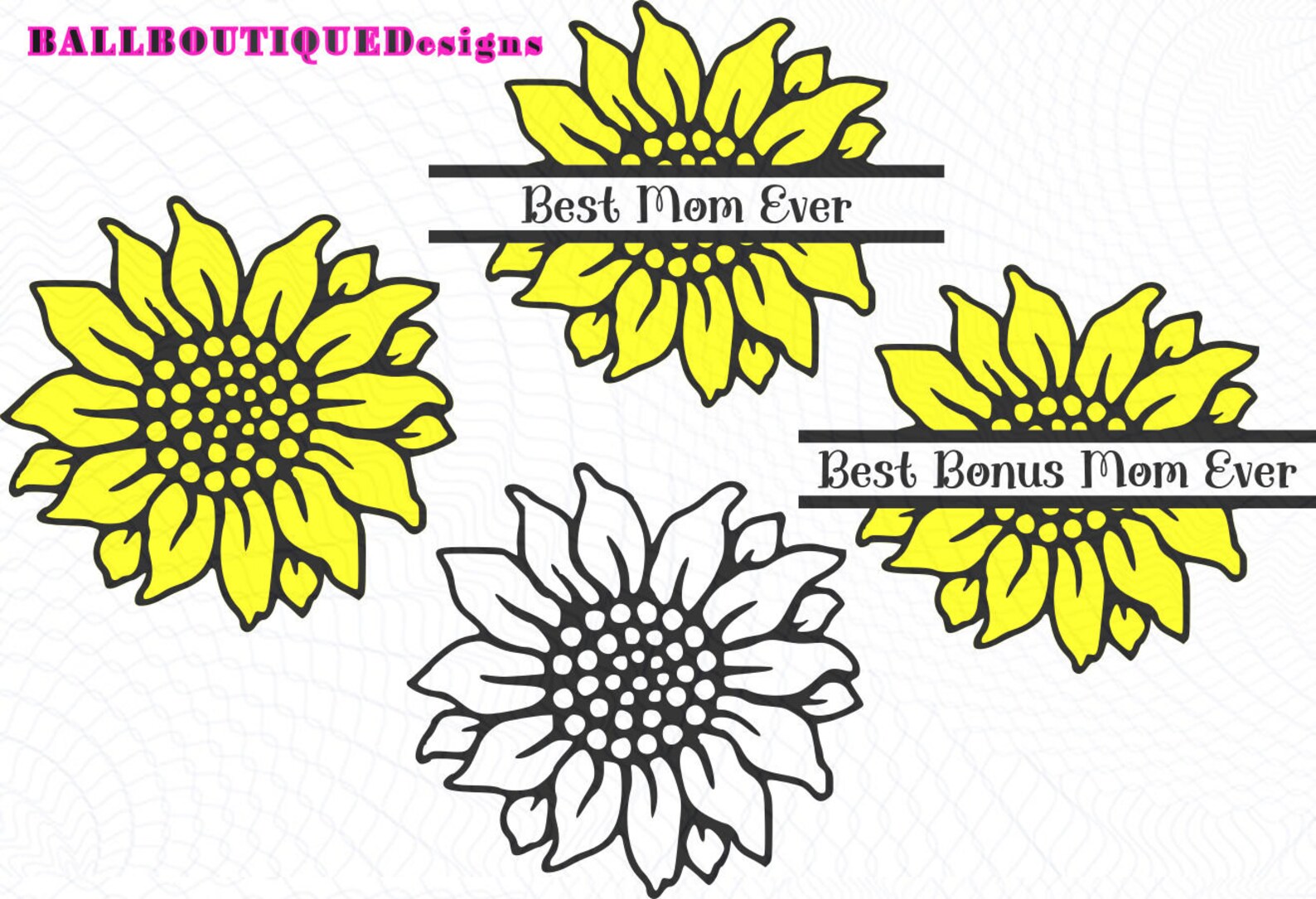 Free Free 175 Sunflower Best Mom Ever Svg SVG PNG EPS DXF File