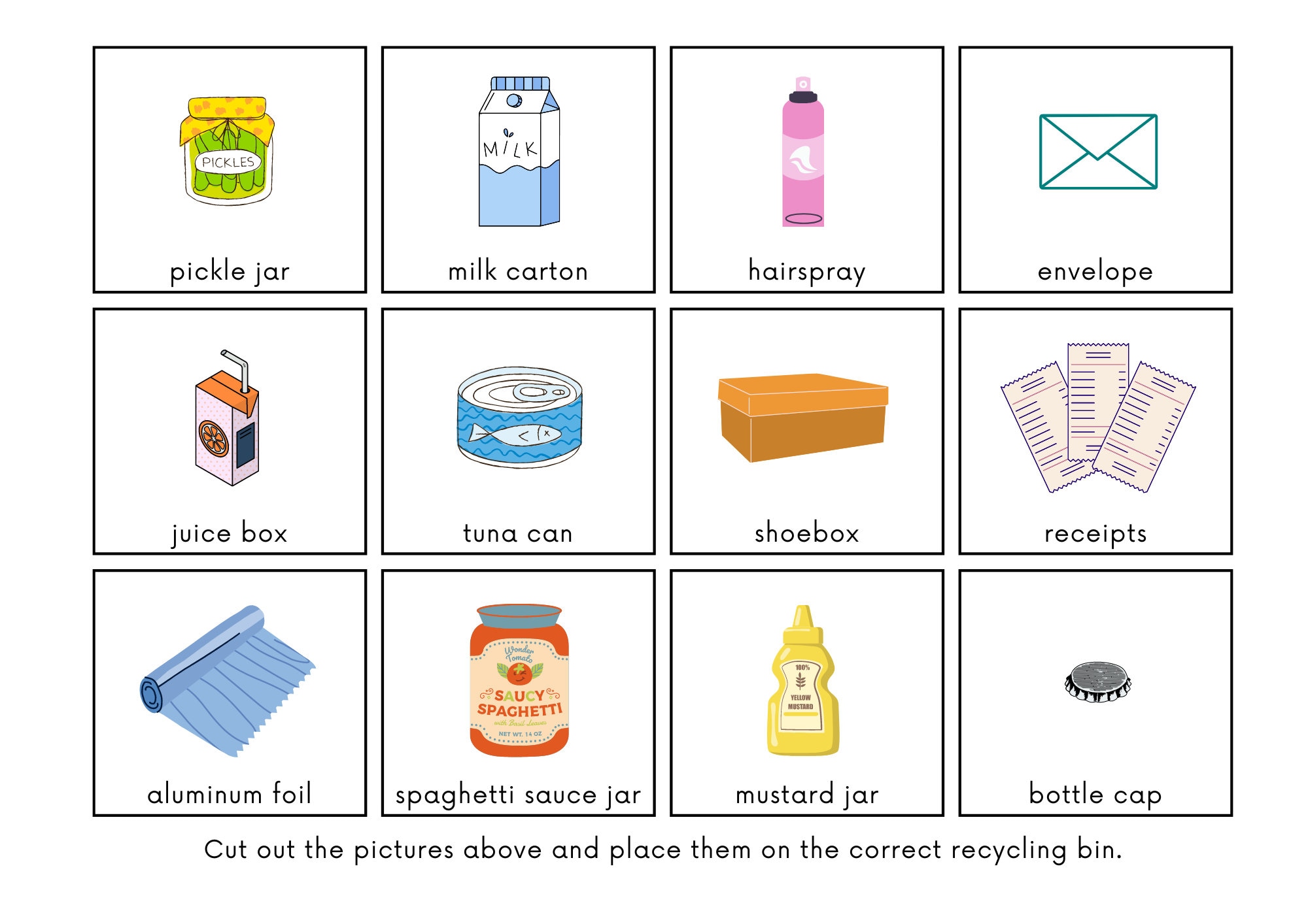 Recycling Activities, Pre K Activities, Classroom Activities, Pre-k ...