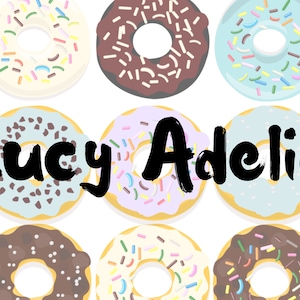 Donut Themed Classroom Tags, Classroom Tags, Classroom Decor, Sprinkles Classroom Theme, Spinkle Themed, Classroom Themes, Name Tags, Canva