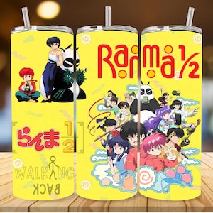 Anime 20oz Tumbler Wrap PNG File