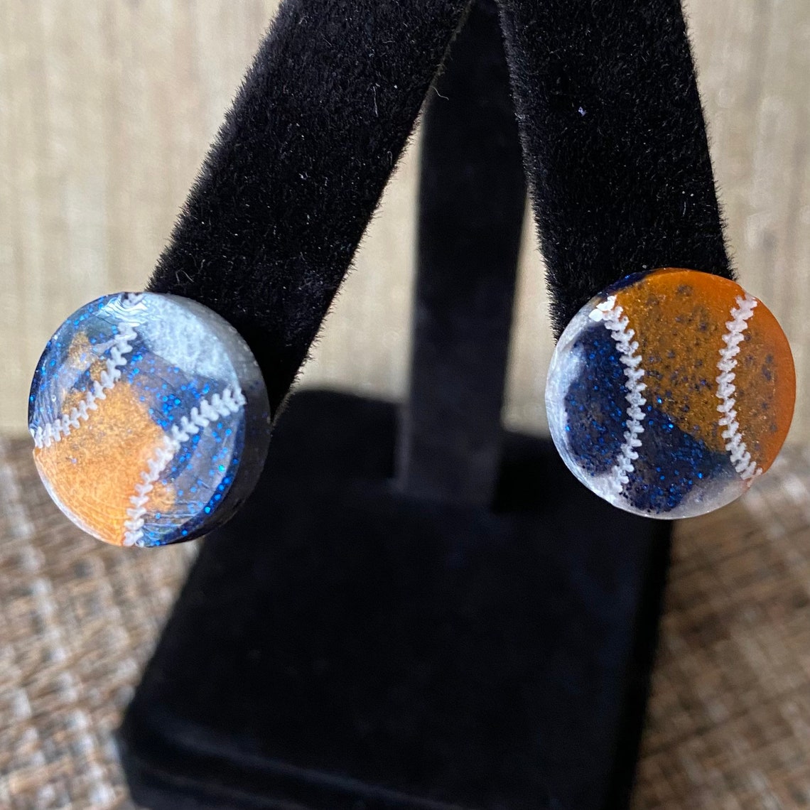 Baseball Earrings Etsy