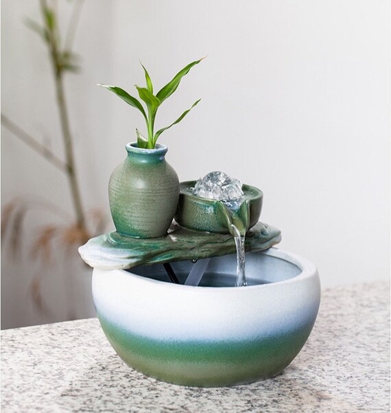 Fengshui Indoor Water Fountain Display Set Water Element Etsy UK