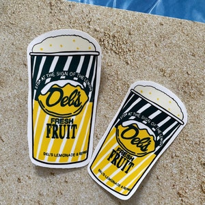 Del’s inspired WATERPROOF STICKER