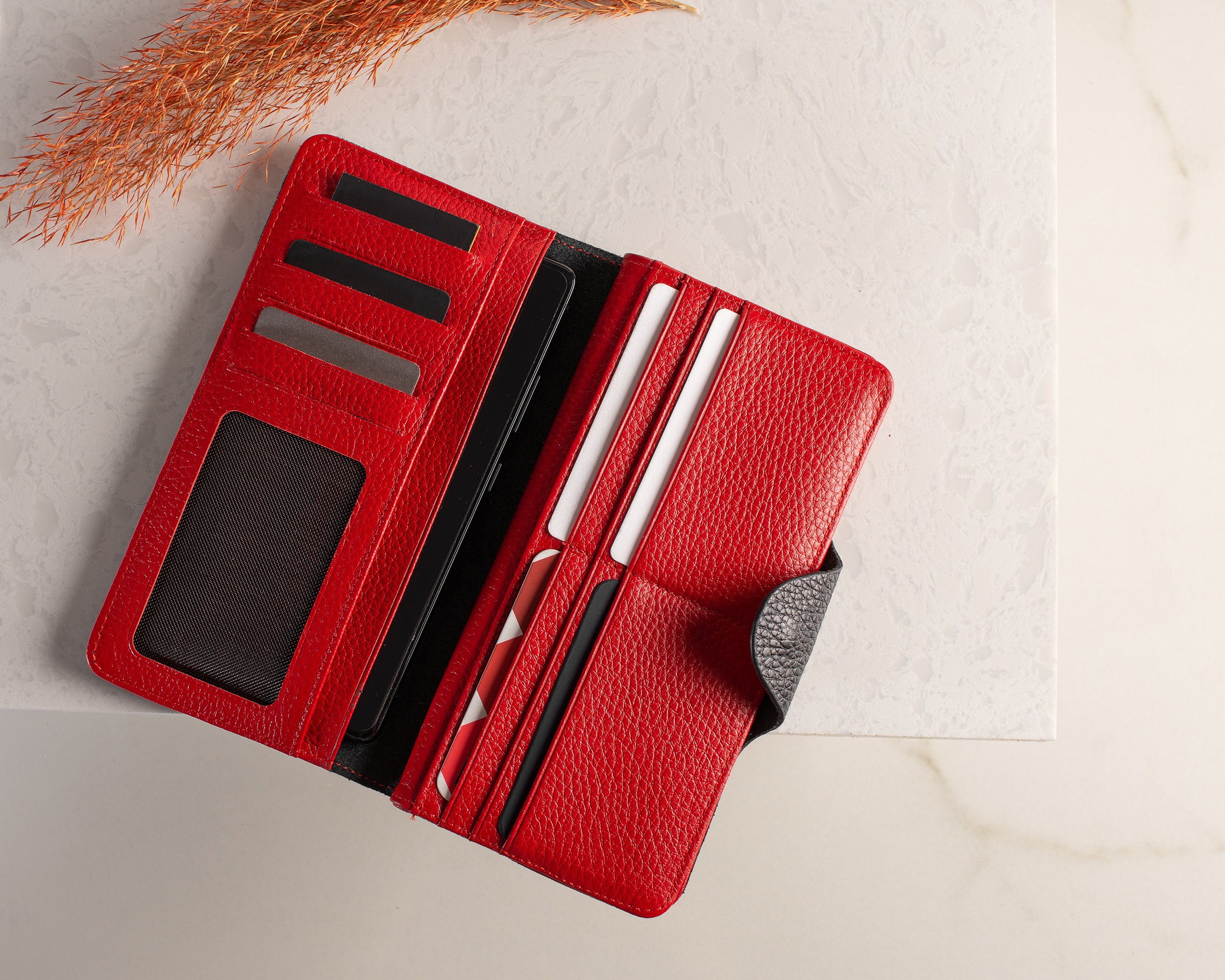 large checkbook wallet