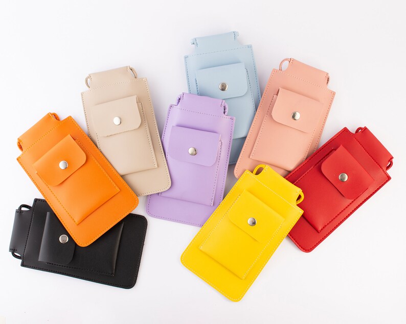 IPhone 13 Case With Lanyard Leather iPhone 13 Pro Max Pouch Etsy