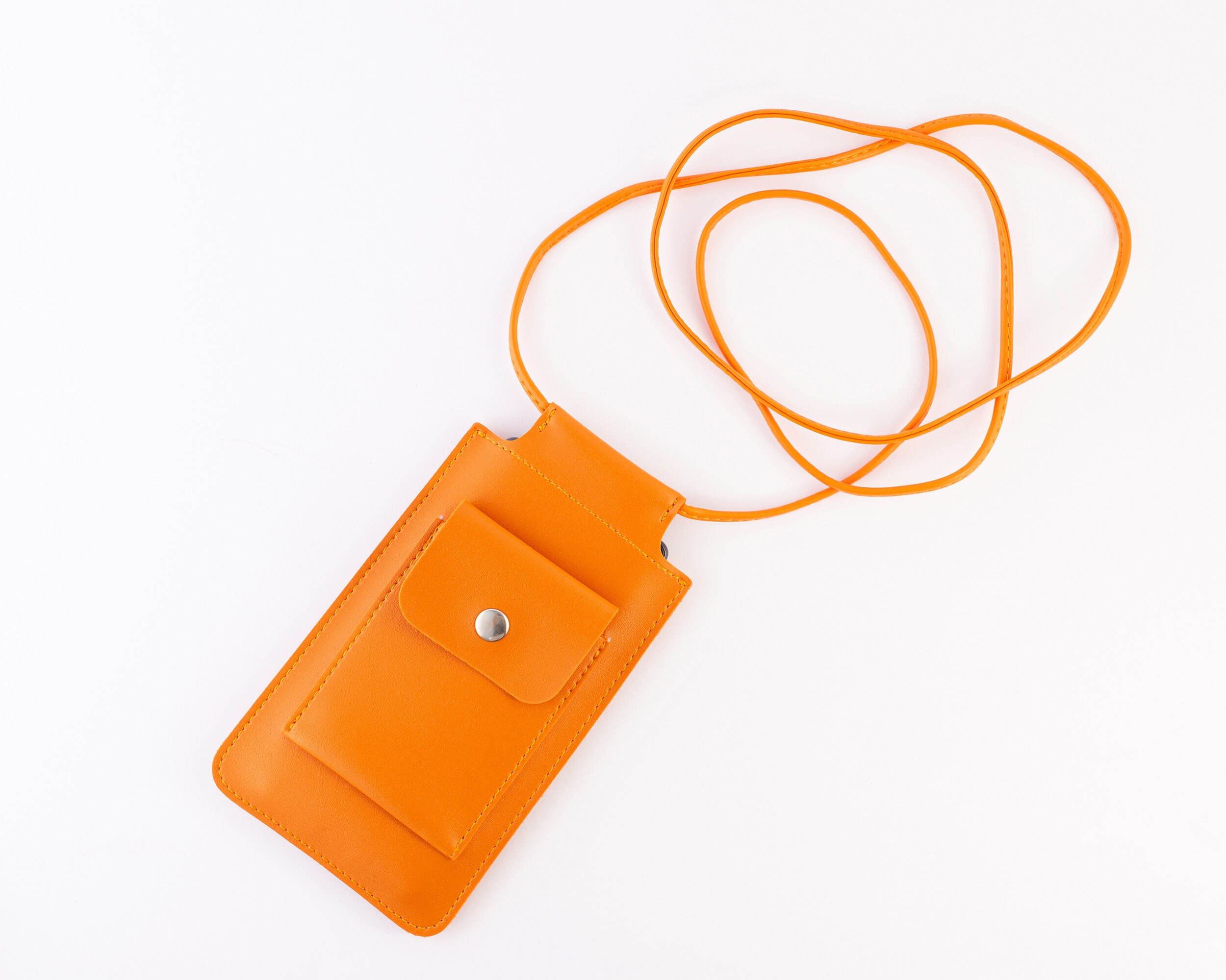 Cell Phone Pouch Mobile Phone Carrier Crossbody Bag Black Etsy