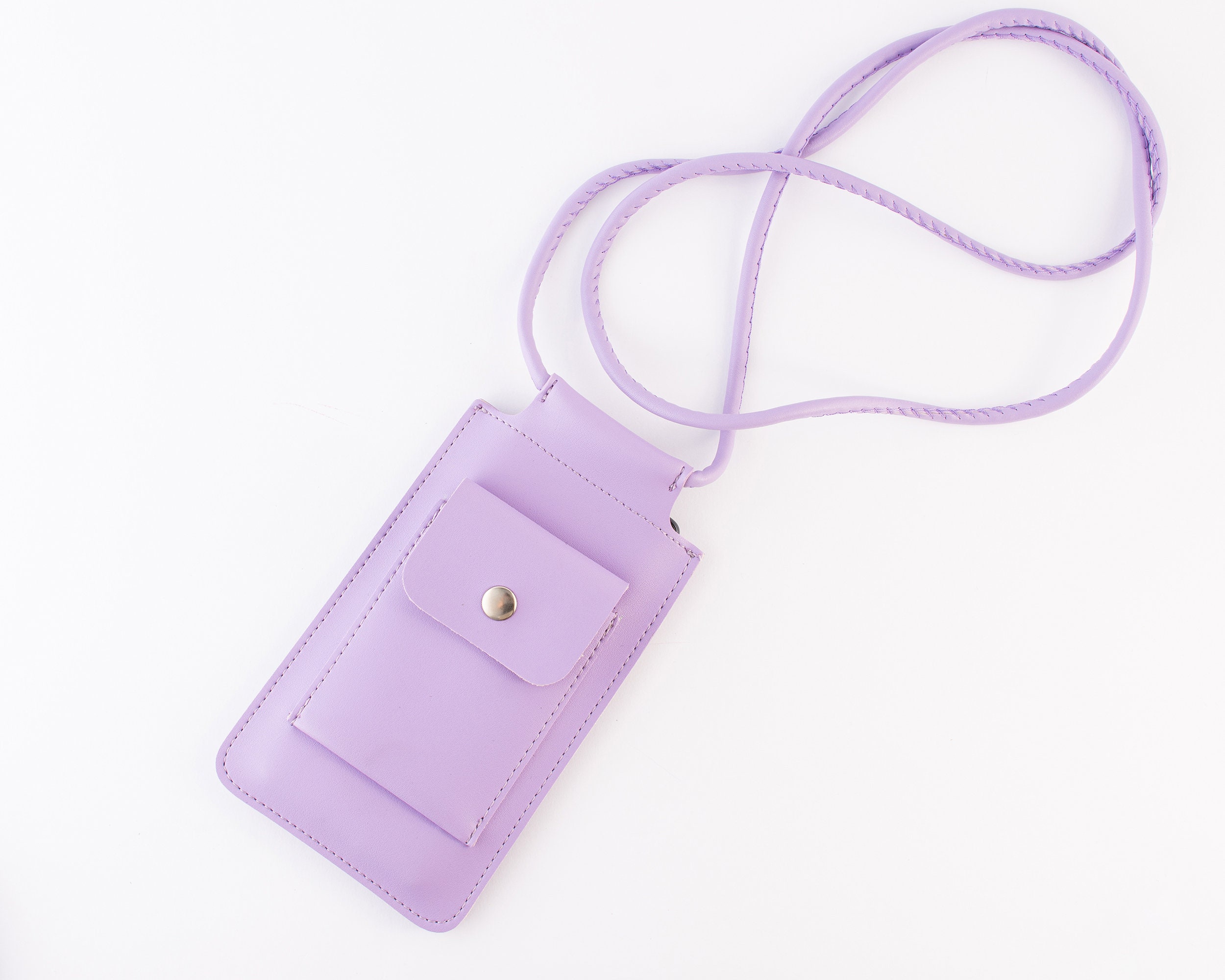 Cell Phone Pouch Mobile Phone Carrier Crossbody Bag Black - Etsy