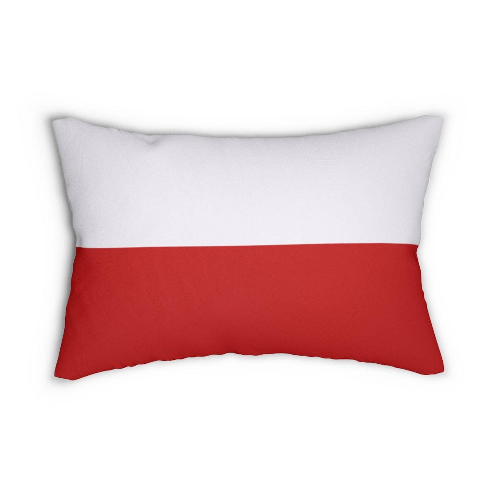 Polish Flag Pillow Etsy