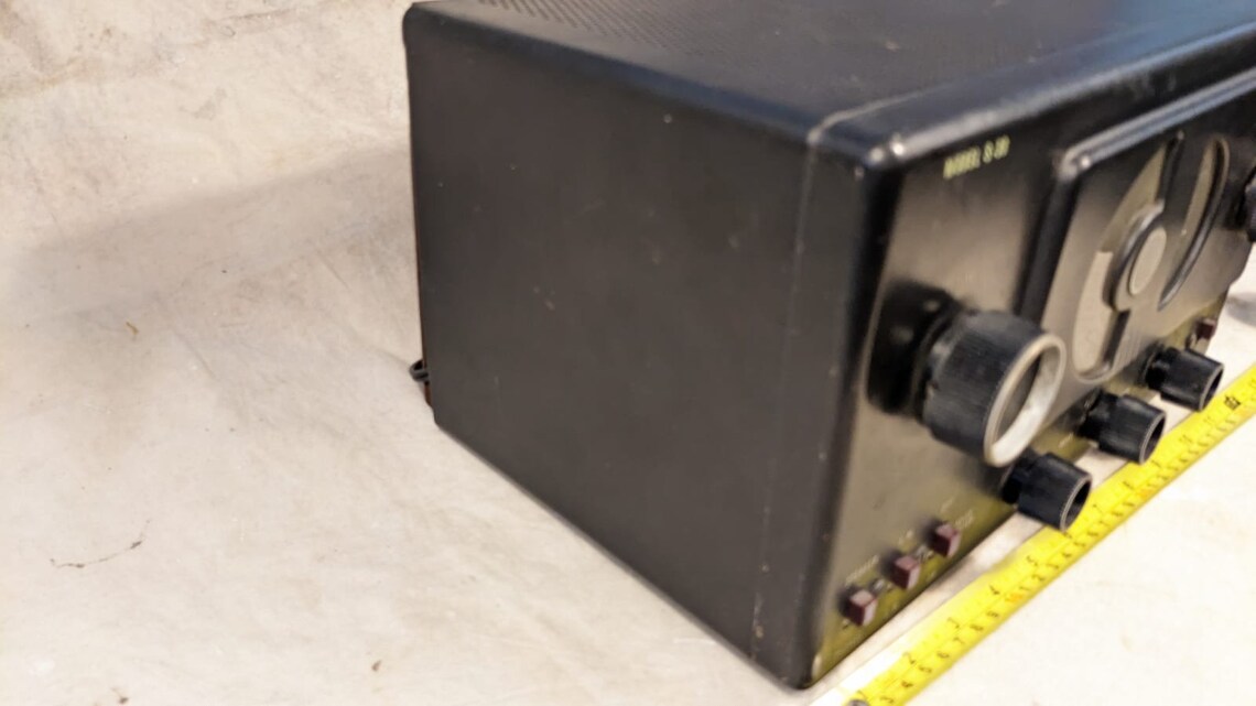 1953 Hallicrafters S38 Communications Multi Band Radio Etsy