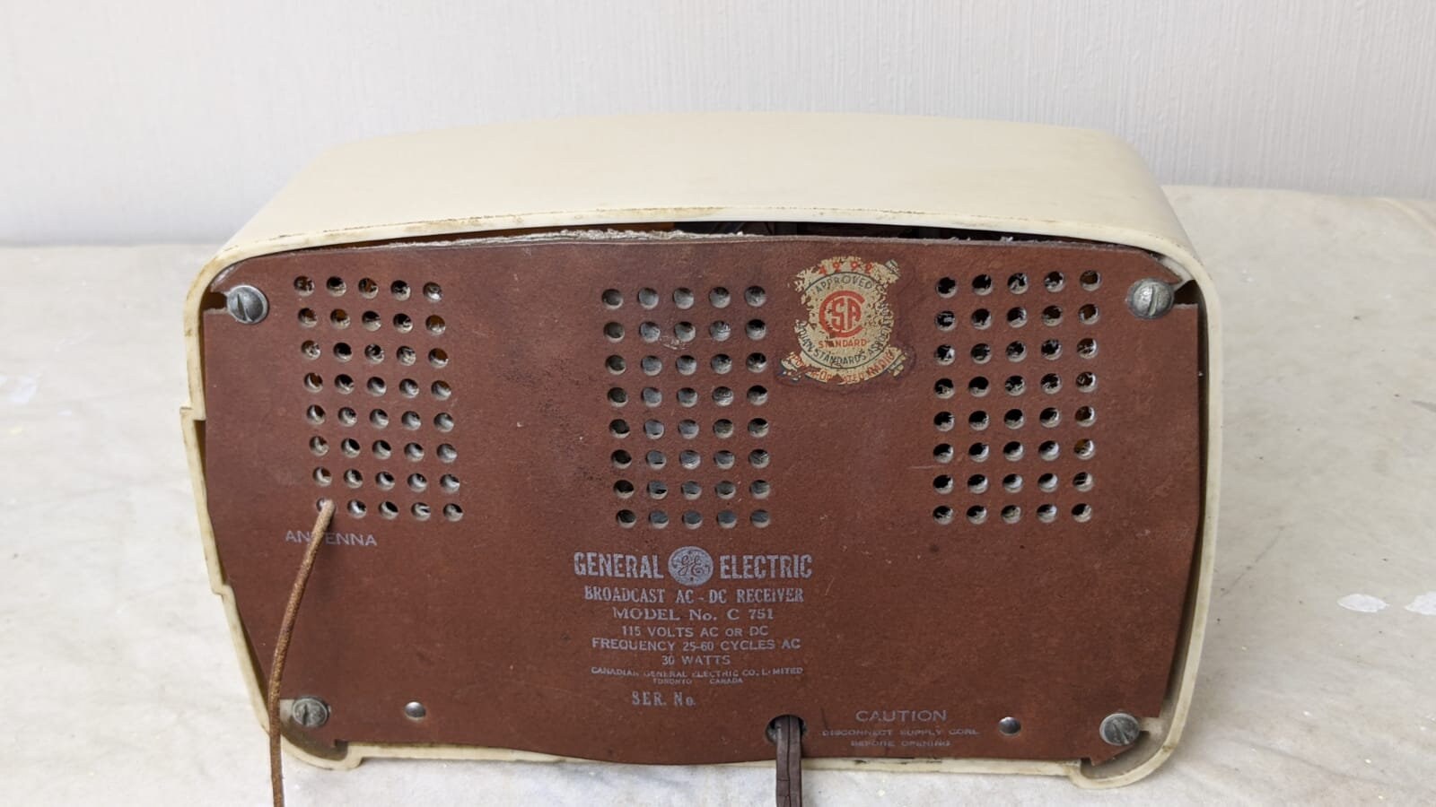 Canadian General Electric en Crema Etsy España