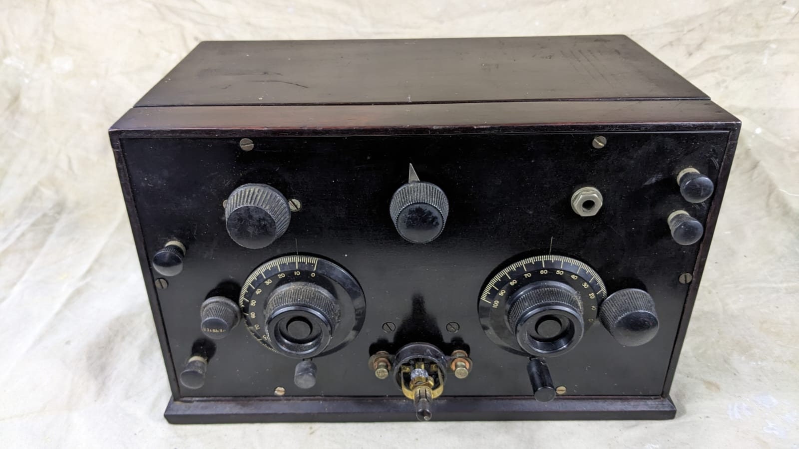 1922 Crystal Radio Receiver With 1tube Audio Output. Etsy
