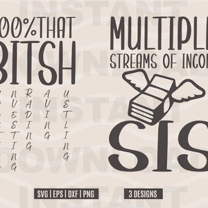 Budget & Savings SVG | Budgeting Babe | Saving Money | Personal Save Finance Boss | That Chick Png | Download