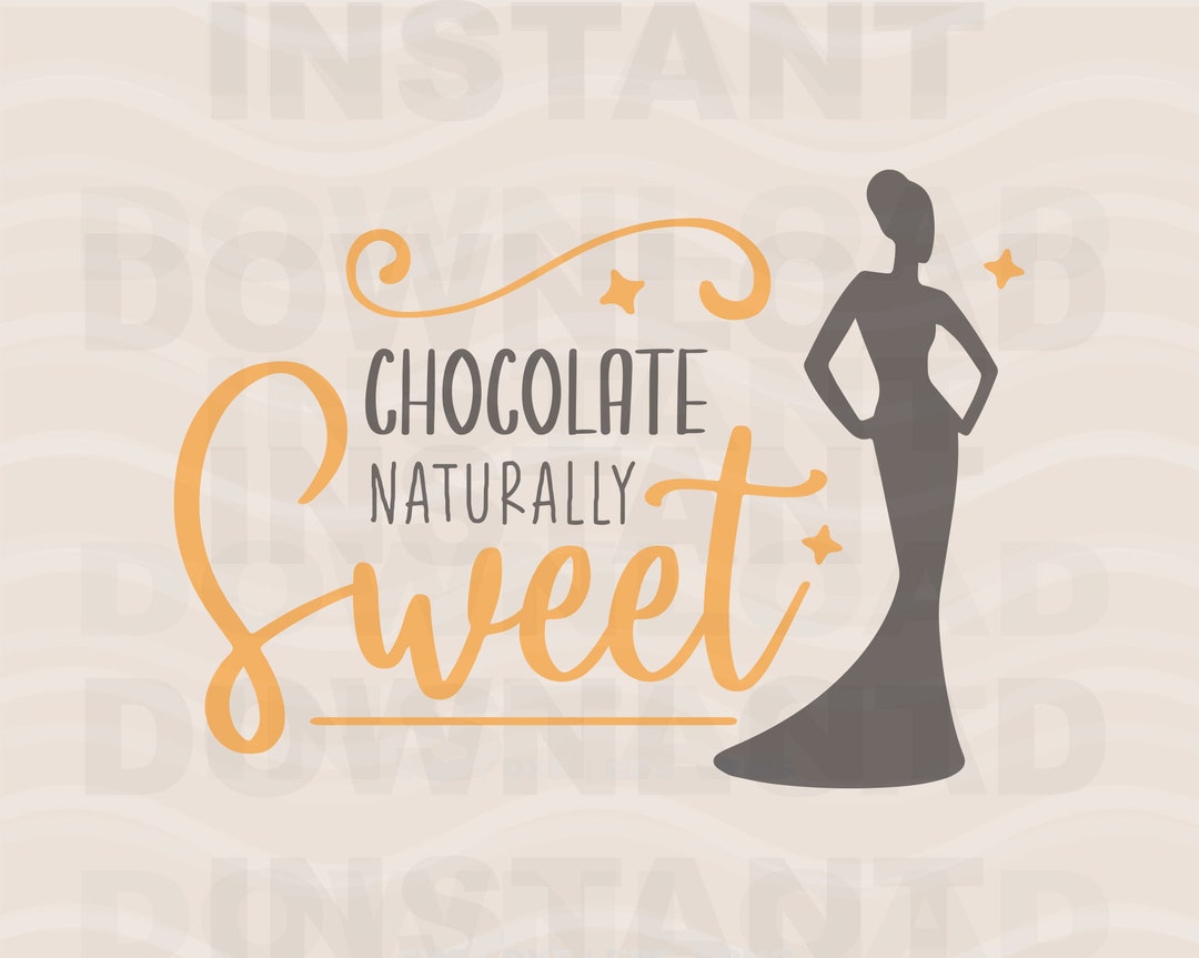 Chocolate Melanin Sweet Cocoa Melanin Black Girl Chocolate Woman Cricut