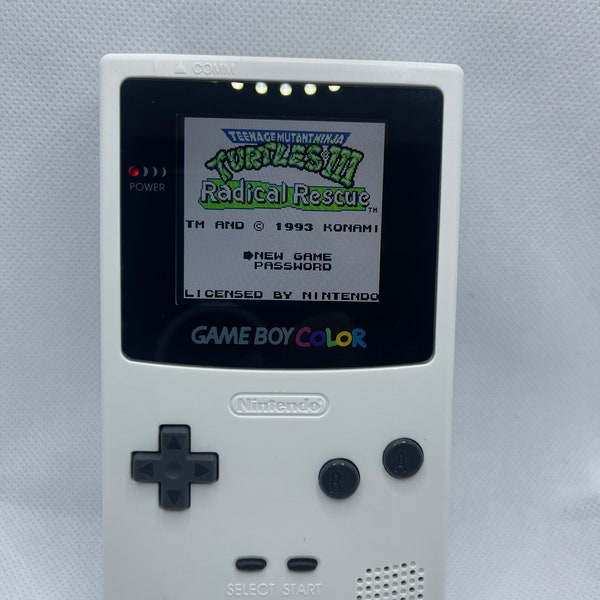 Nintendo GameBoy Color- IPS LCD Modded