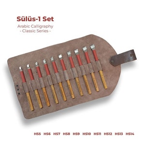 Pratikpen Celi Sülüs Calligraphy Pen Set - Handmade