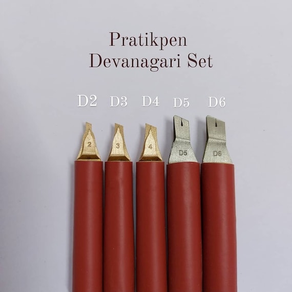 Pratikpen Devanagari Calligraphy Set Hand Lettering Calligraphy