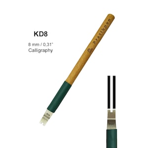 Pratikpen T-patroon KD8 (8 mm/0,31'') Handbelettering kalligrafiepen