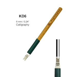 Pratikpen T  Patterned KD6 (6mm/0,24'') Hand Lettering Calligraphy Pen