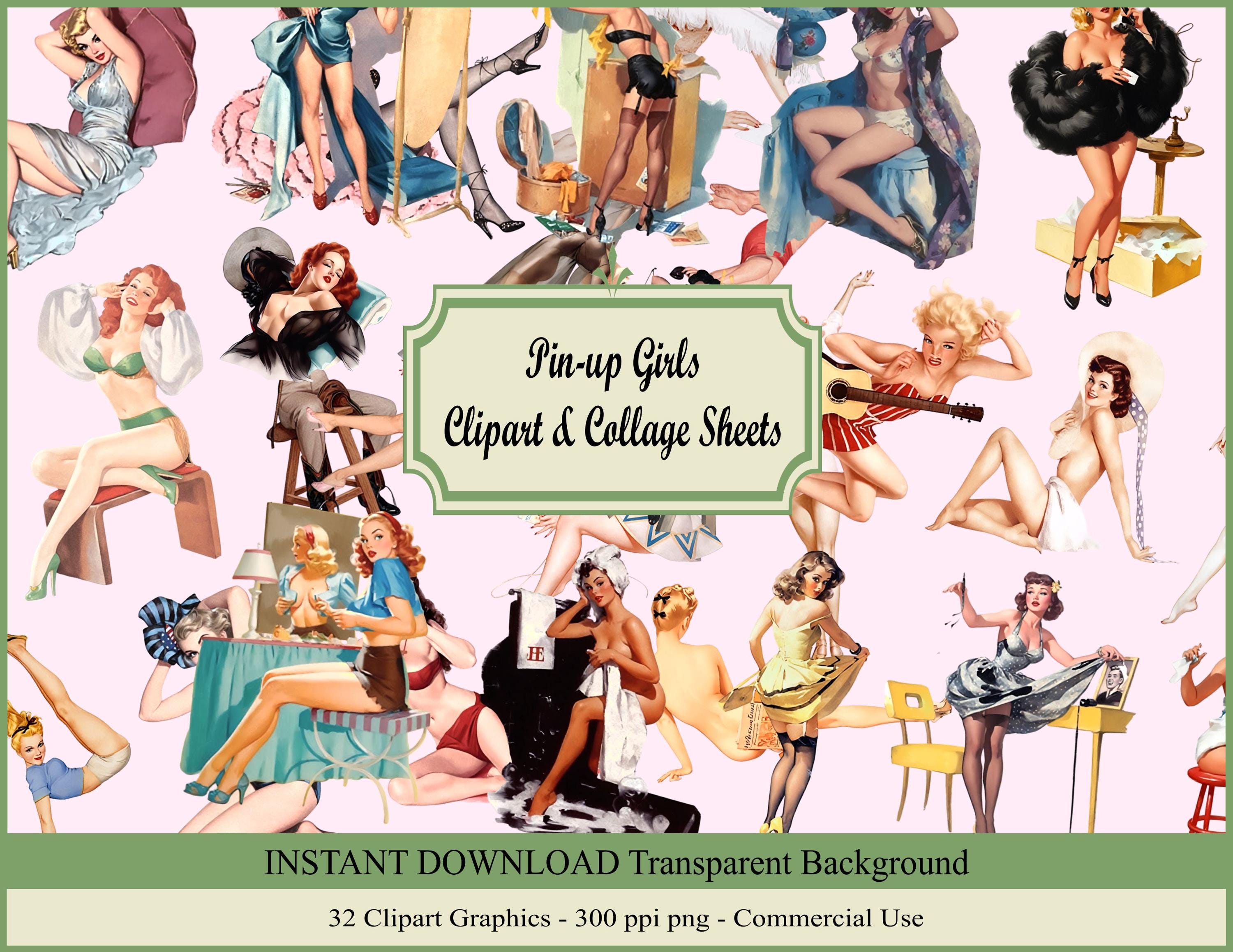 1950's Pin up Girl - Etsy