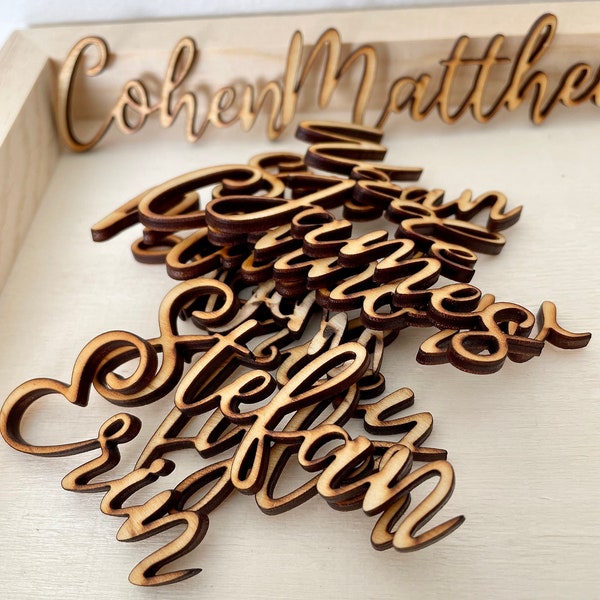 Wood Place Cards Etsy