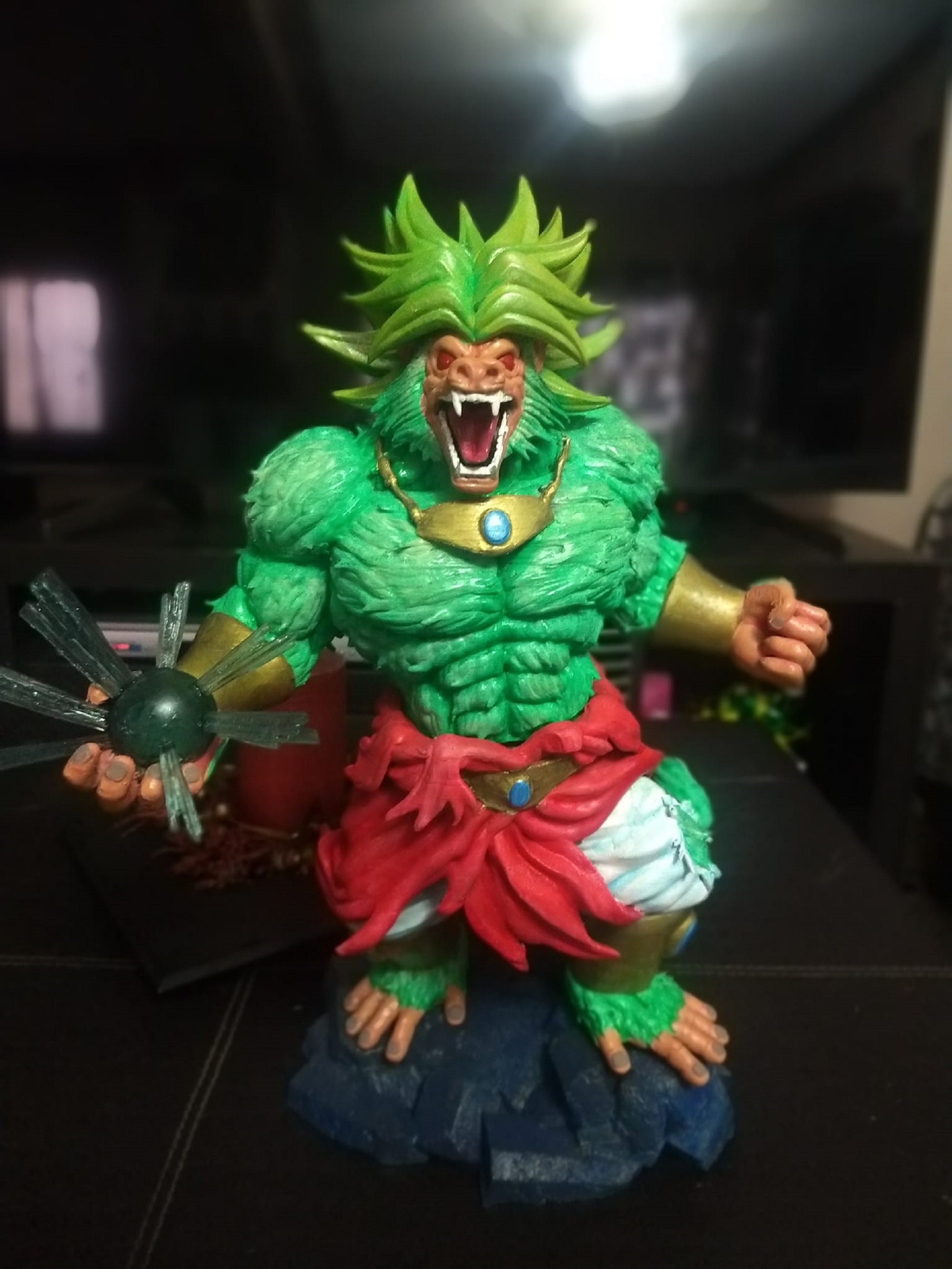 Broly Ozaru Figura Dragon Ball Z Etsy