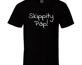 Skippity Pap Funny Cat Strike Comment T Shirt
