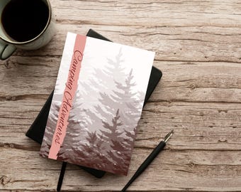 Camping Adventure Journal: Nature Inspired Notebook