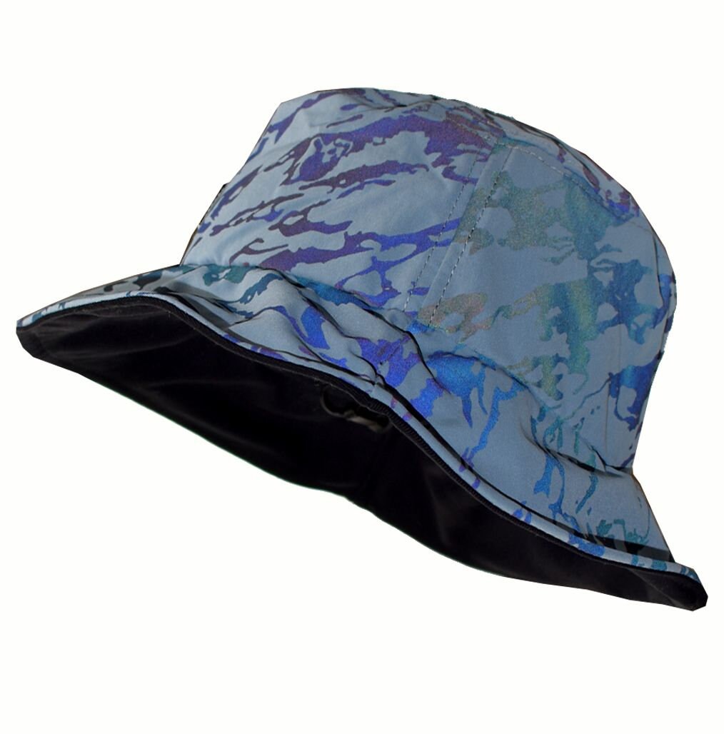 Bucket Hat with LV Inspired Monogram print made from Faux Fur