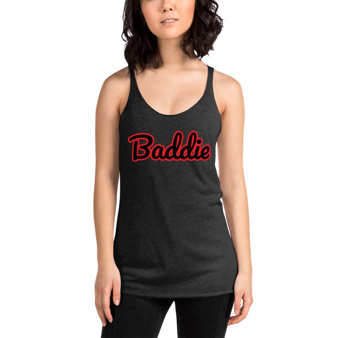 Baddie Tank Top Favorite Women's Racerback Tank Ladies | Etsy
