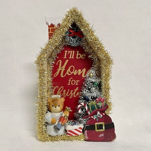 Vintage Lucy and Me Christmas Bear Nutcracker Centerpiece