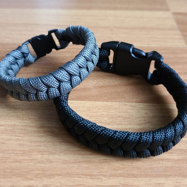 Fishtail Bracelet, Fishtail Paracord Bracelet, Fishtail Paracord Buckle Bracelet