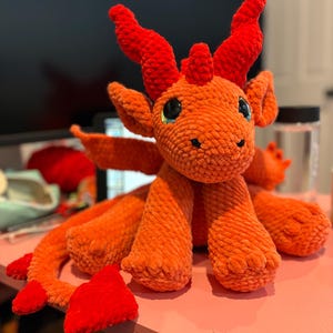 Custom Crochet Snuggle Dragon Buddy