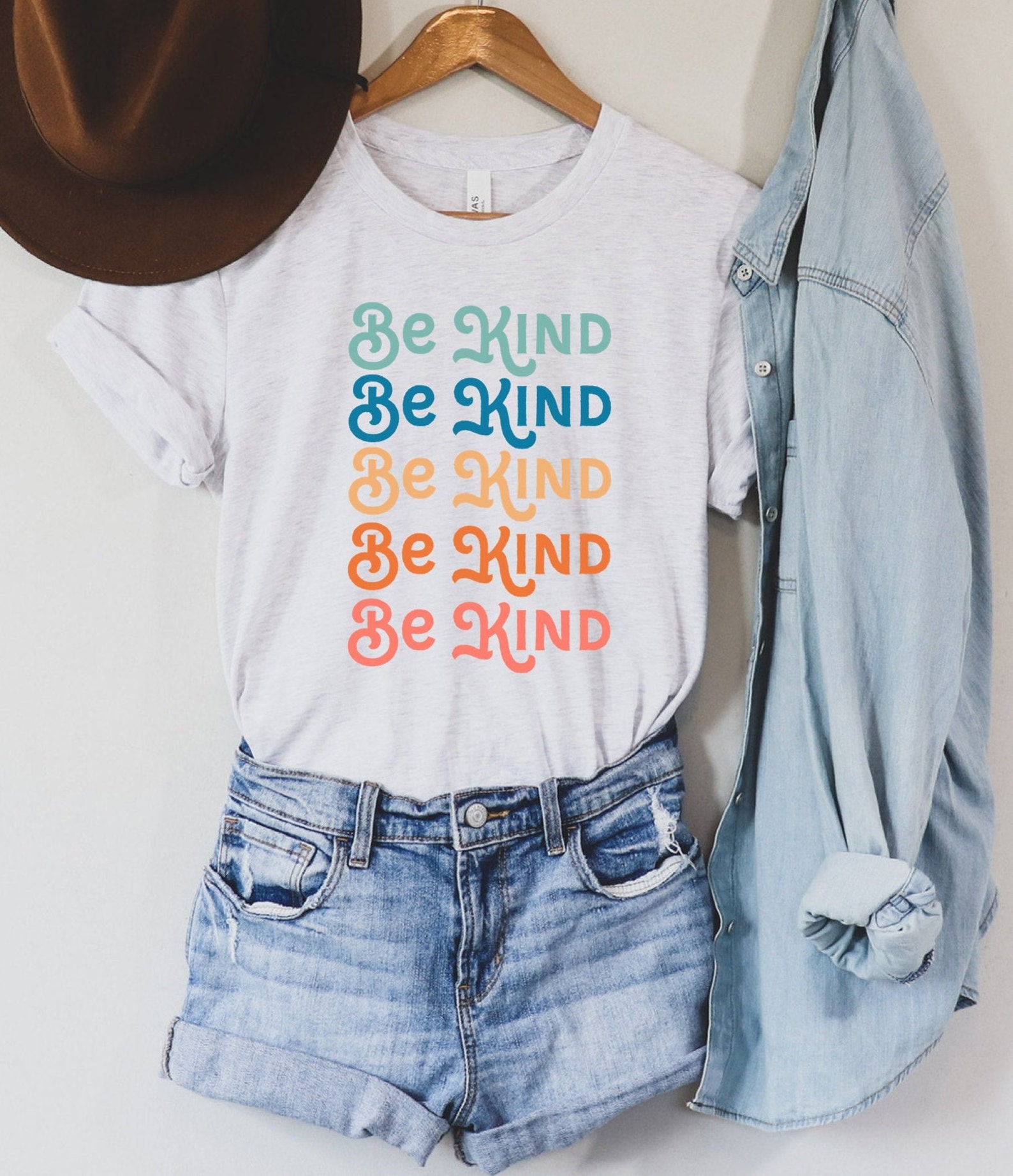 Retro Vintage Be Kind Shirt Be Kind Inspirational Shirt | Etsy