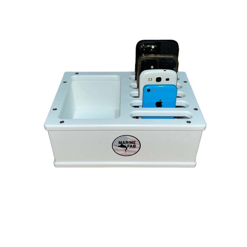 Boat Cell Phone Holder / Marine Phone Caddy / Phone Storage for Boat