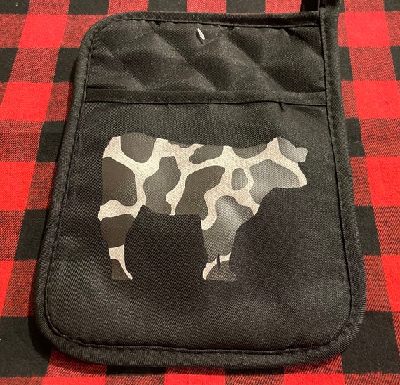 Cow pot holder Etsy