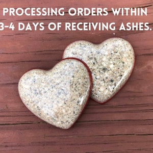 Memorial Ashes Heart Keepsake, Cremation Ashes, Pet Loss, Resin Heart Keepsake, Resin Ashes Memorial Gift
