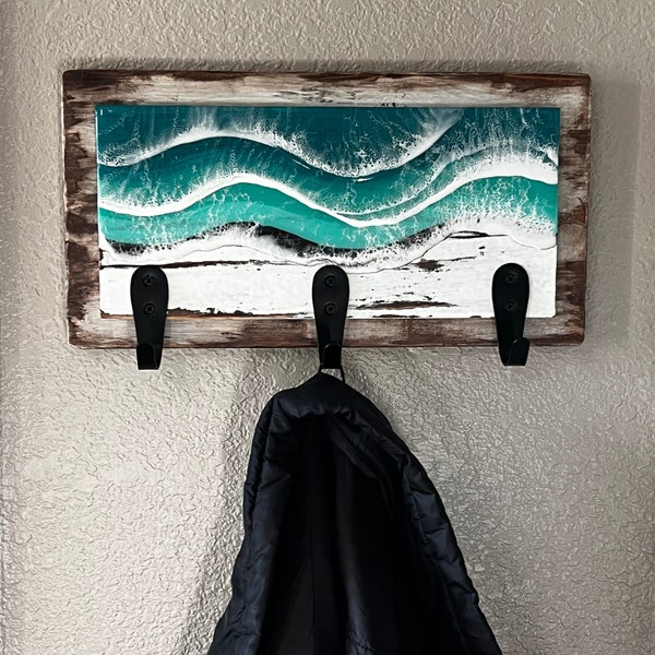 Coastal Towel Rack Etsy