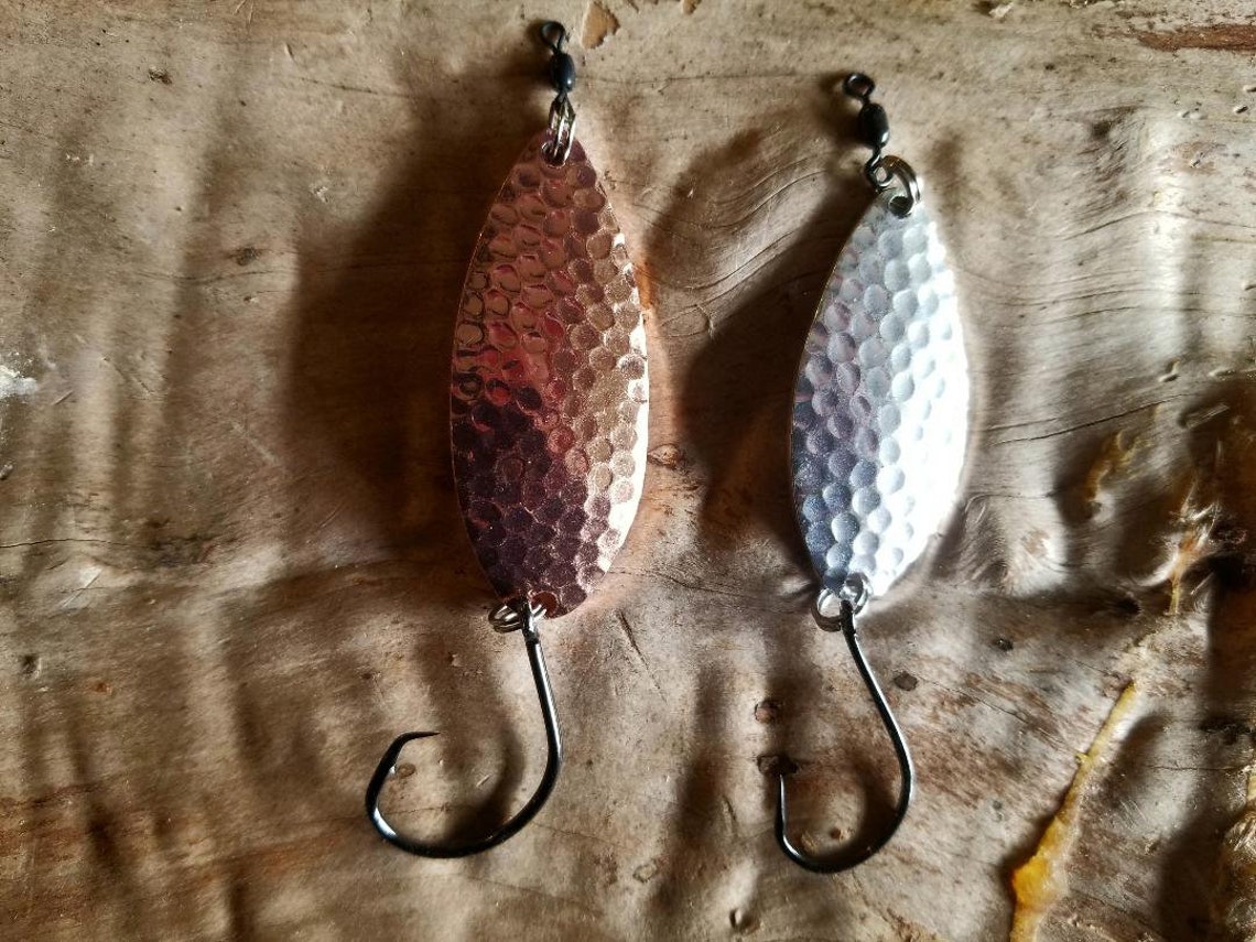 2 pack Fishing spoons for Salmon/Steelhead/Pike 3/8 oz and Etsy