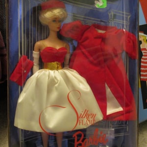 Silken Flame Barbie Doll and Dress Reproduction of 1962 Outfit