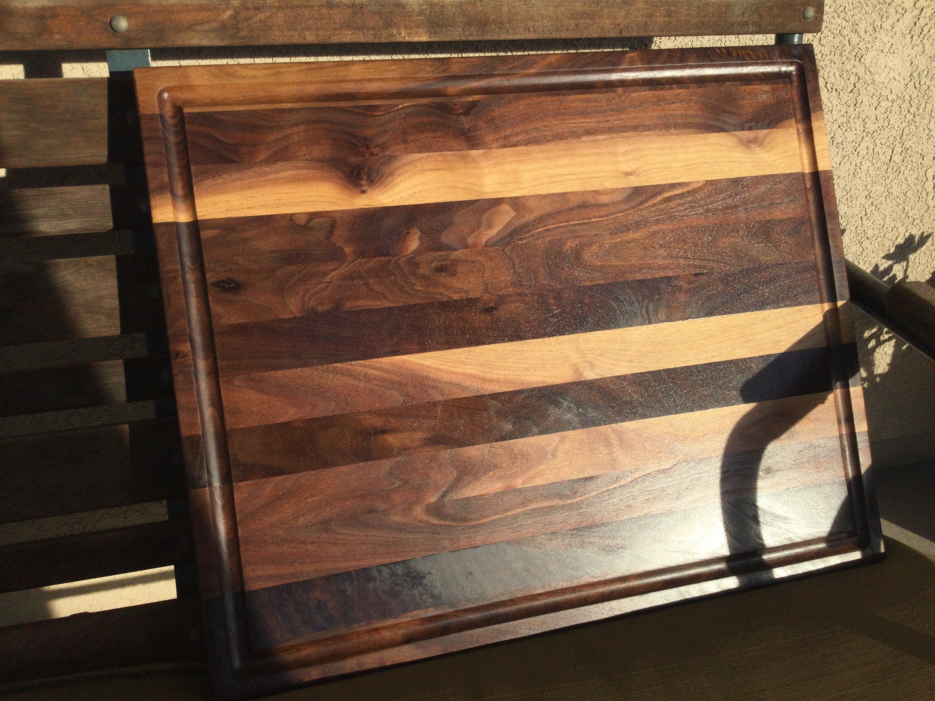 Walnut chopping block. Extra large sizes available Etsy