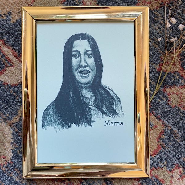 Mama Cass | Pencil Drawing | Art Print | Cass Elliot | The Mamas and the Papas