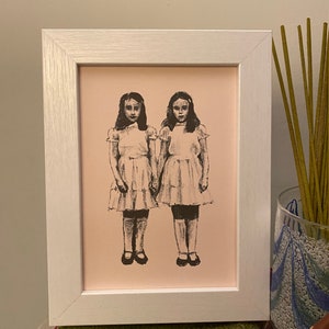 Shining Twins | Pencil Drawing | Art Print | Spooky Art | The Shining