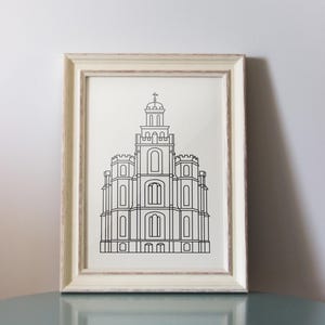 Logan Utah Temple Print | Logan Temple | Temple Print | Digital Download