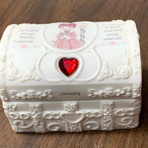 Precious Moments Birthstone Box - Etsy