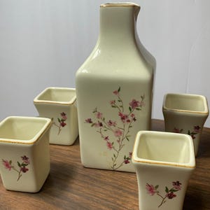 Vintage Ceramic Decanter Japan - Etsy