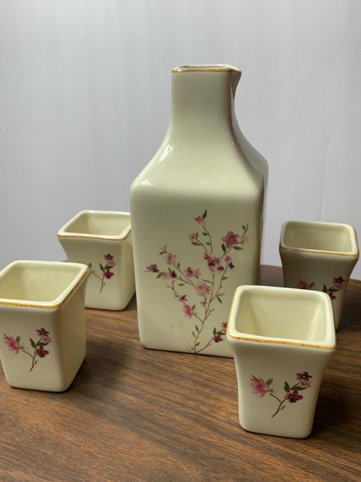 Vintage Ceramic Decanter Japan - Etsy